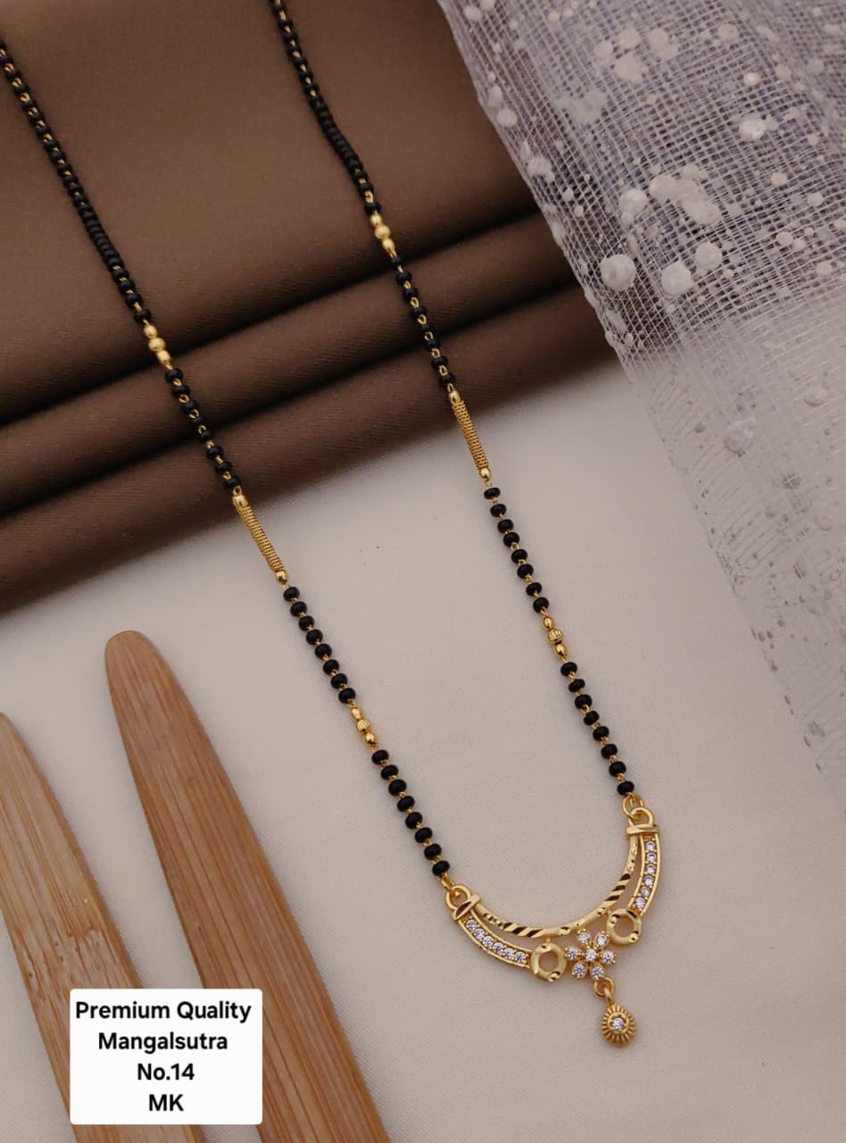 Orniya Premium Gold Plated Mangalsutar