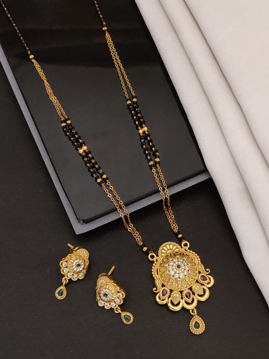 Orniya Anvika Gold Plated Mangalsutar