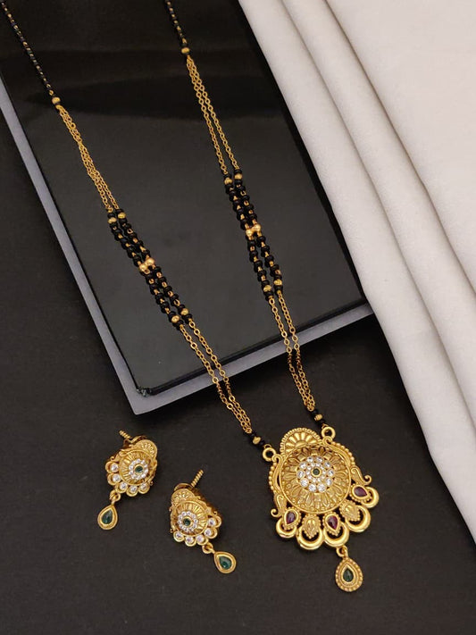 Orniya Anvika Gold Plated Mangalsutar