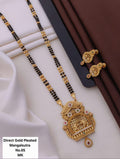 Orniya Premium Gold Plated Mangalsutar With Earrings