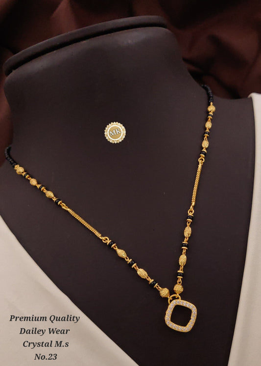 Orniya Premium Gold Plated Mangalsutar