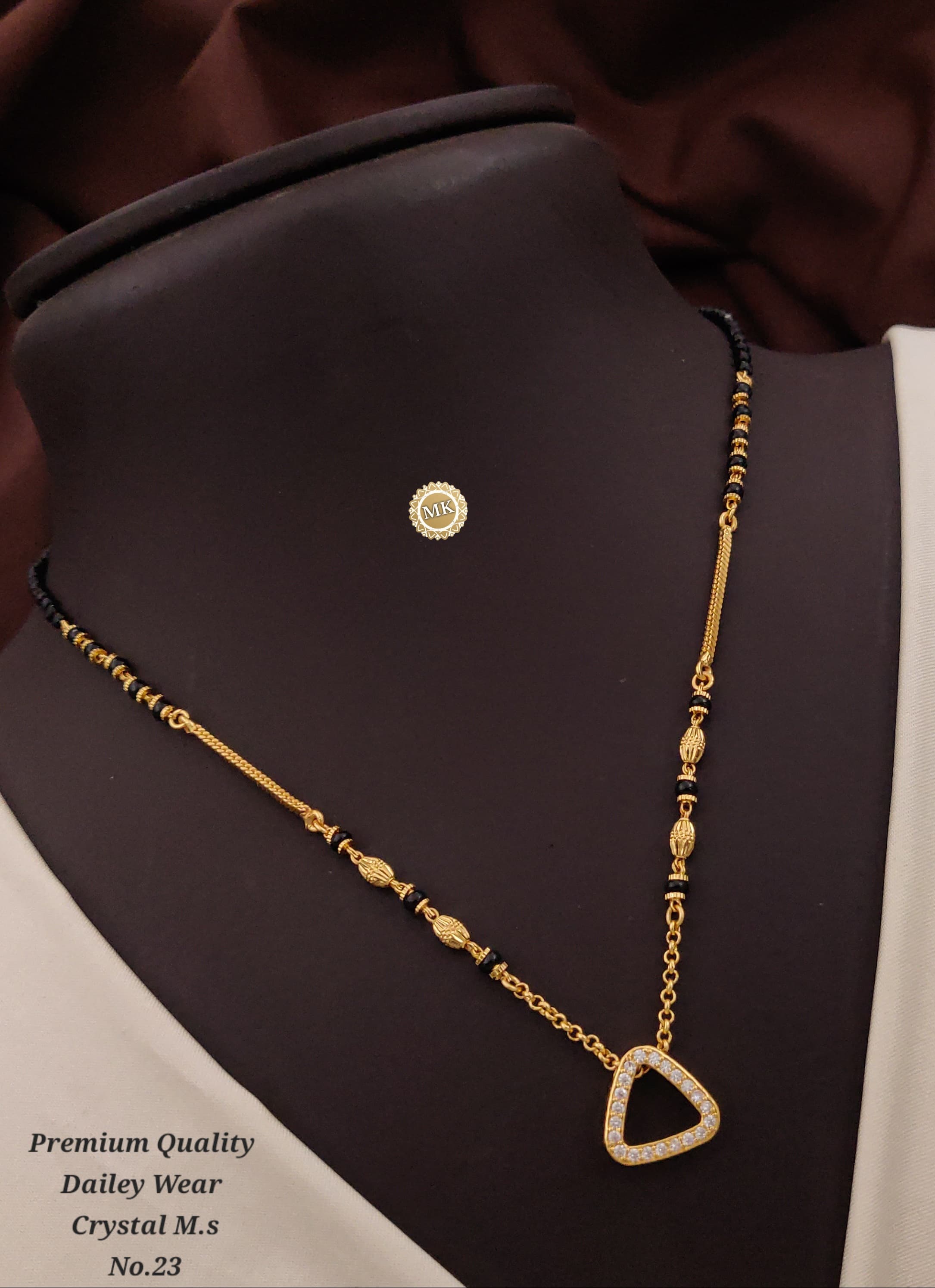 Orniya Premium Gold Plated Mangalsutar