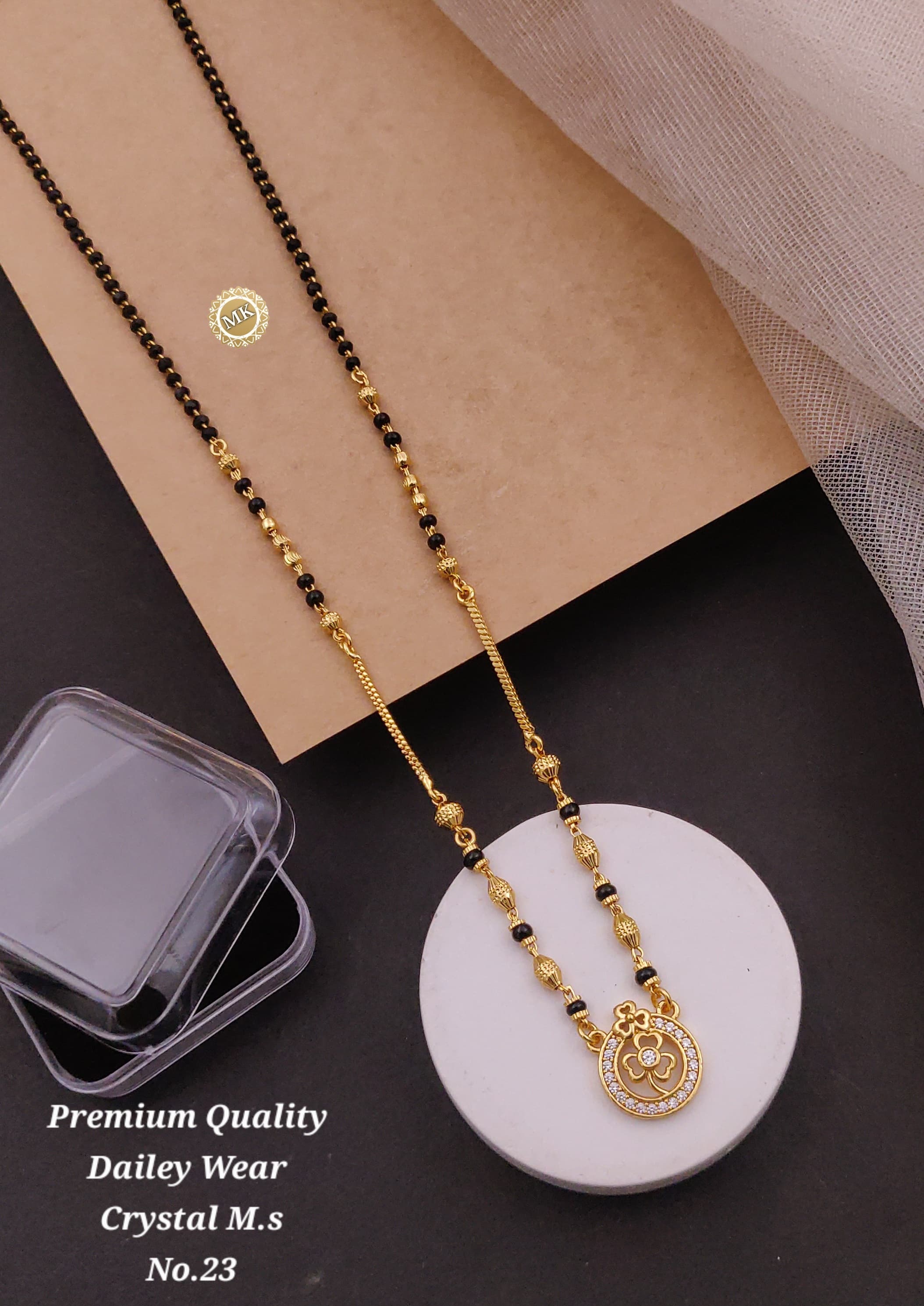 Orniya Premium Gold Plated Mangalsutar