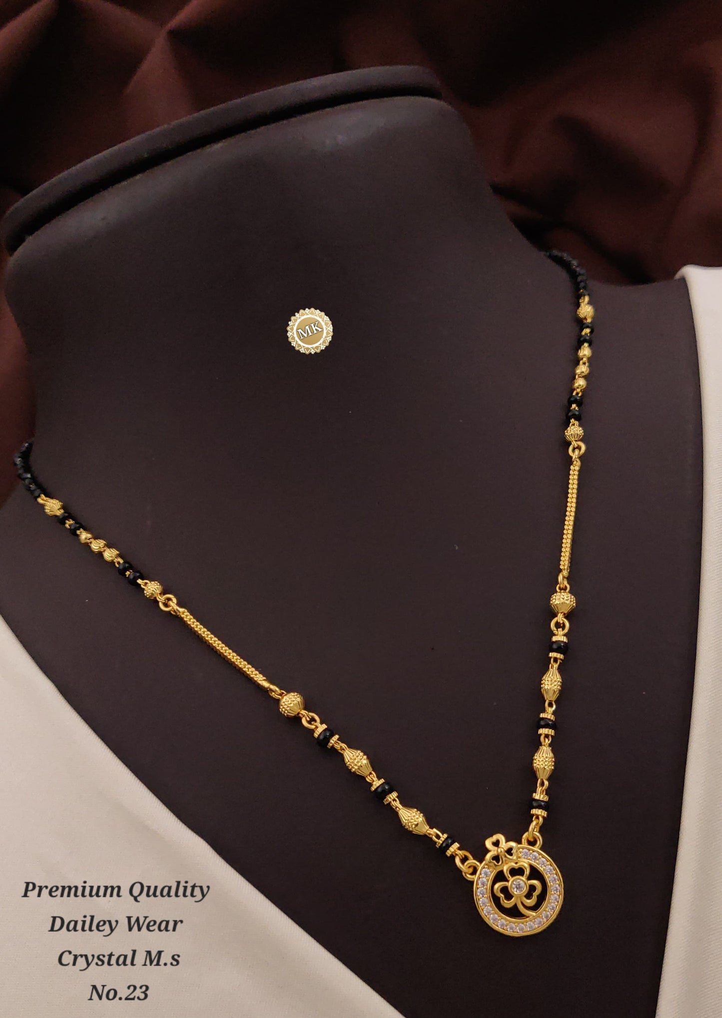 Orniya Premium Gold Plated Mangalsutar