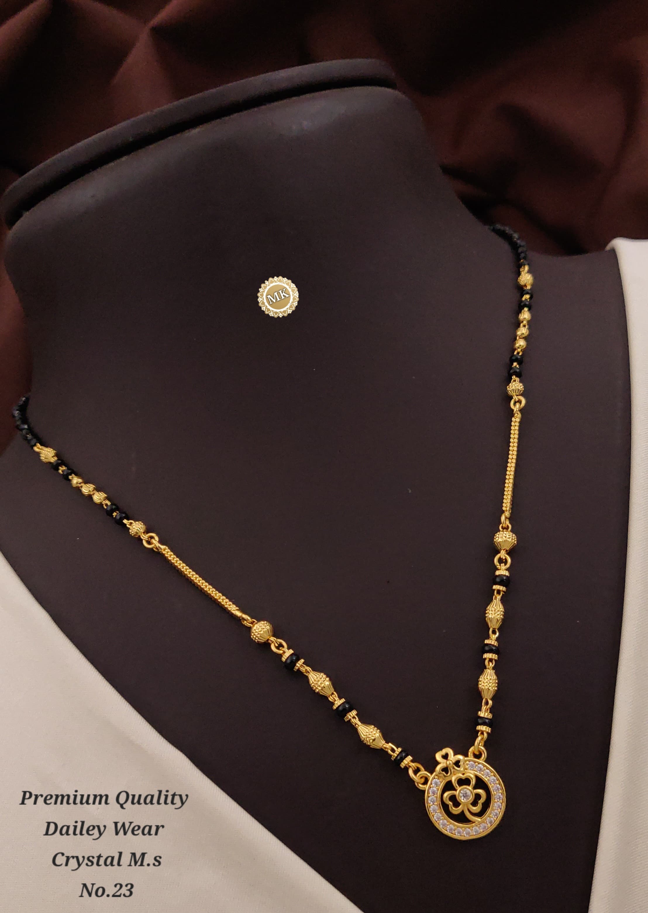 Orniya Premium Gold Plated Mangalsutar