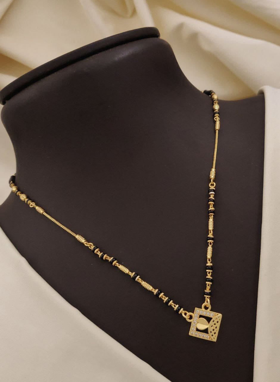 Orniya Premium Gold Plated Mangalsutar