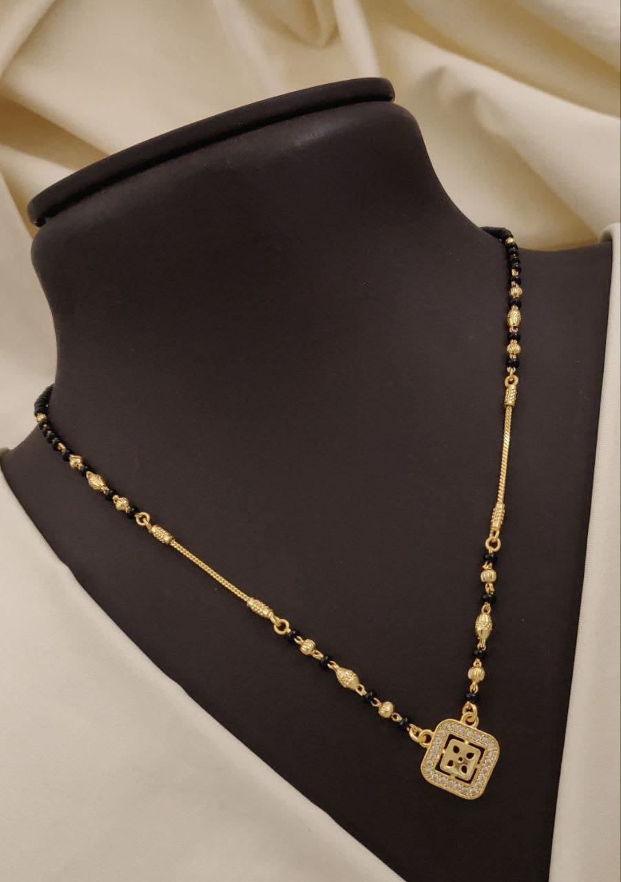 Orniya Premium Gold Plated Mangalsutar