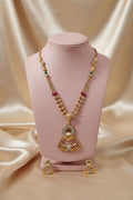 Gold Plated Pendal Set with Earrings