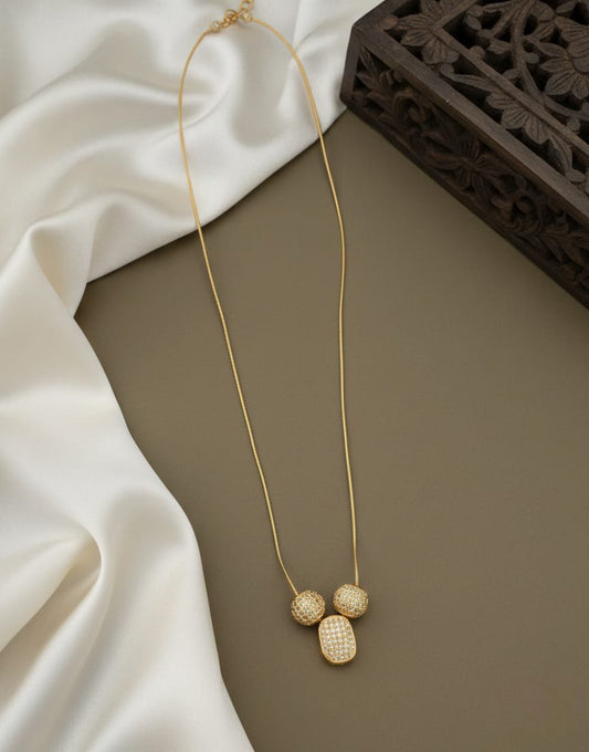 Orniya Premium Gold Plated Mangalsutar