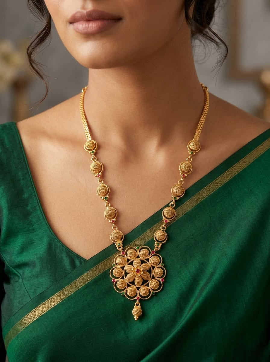 Gold Plated Necklace Premium Necklace
