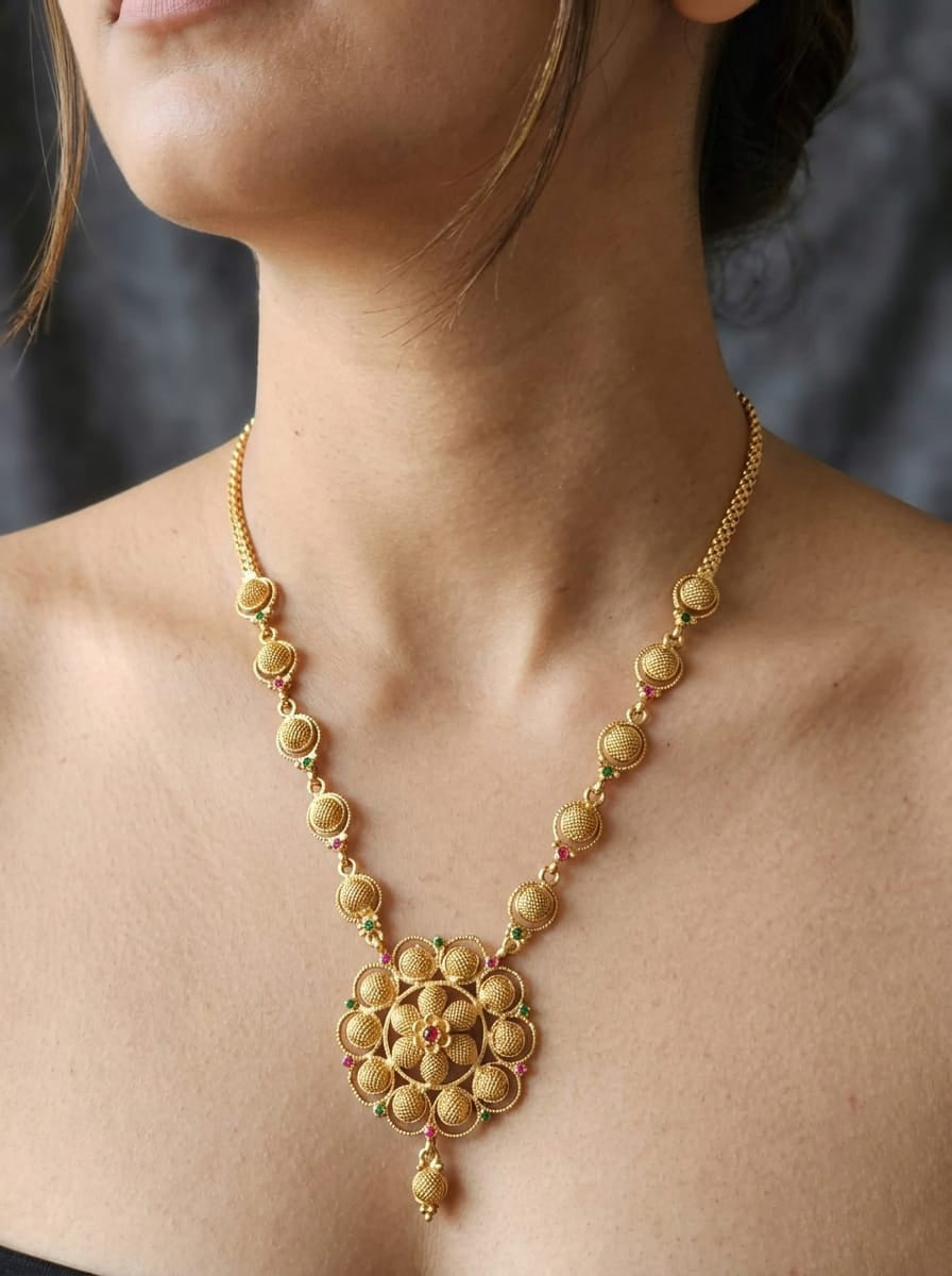 Gold Plated Necklace Premium Necklace