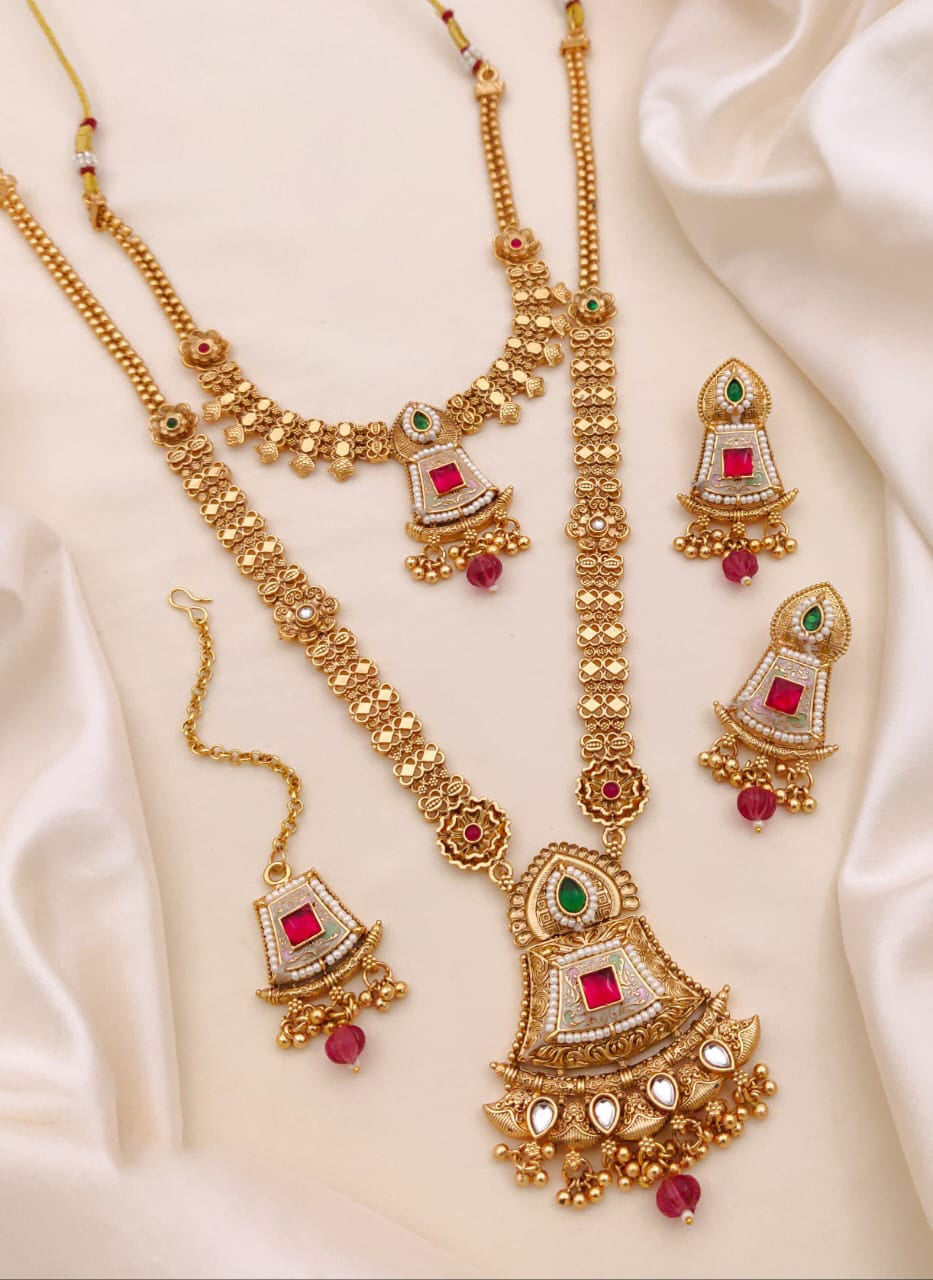 Antique Premium Necklace Combo Set