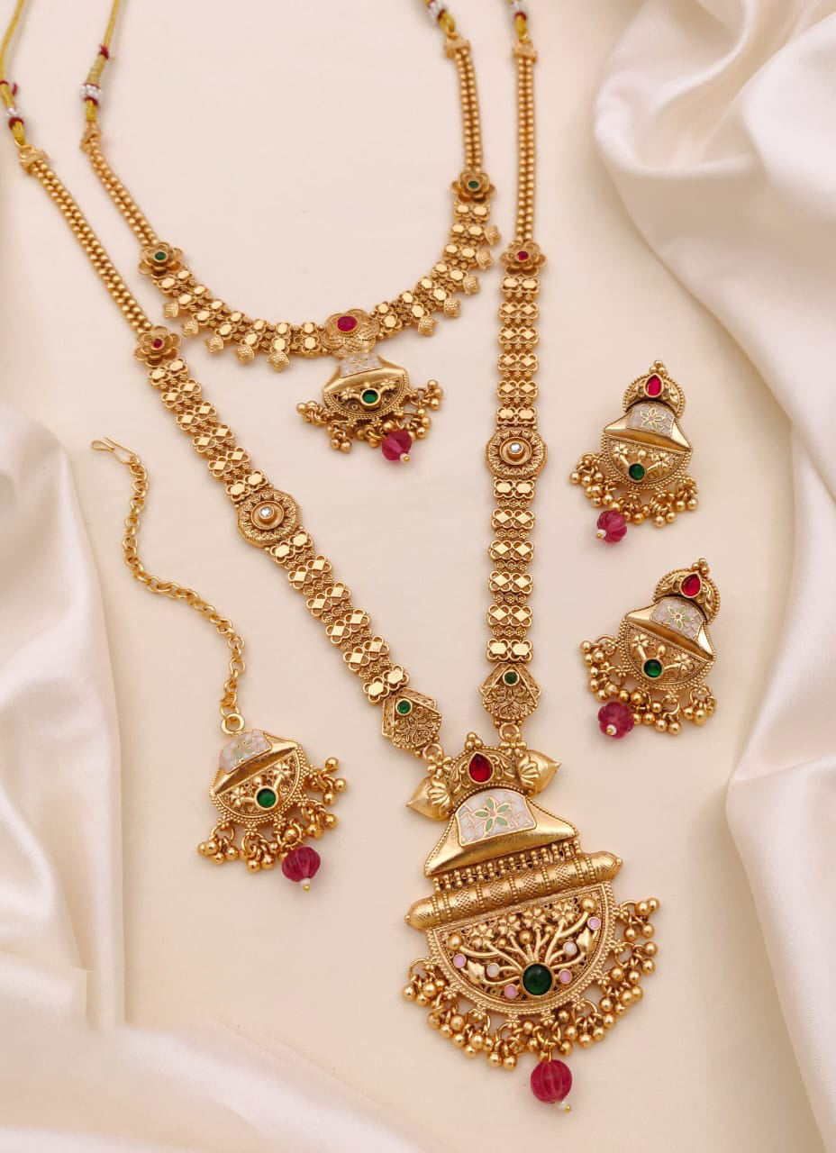 Antique Premium Necklace Combo Set
