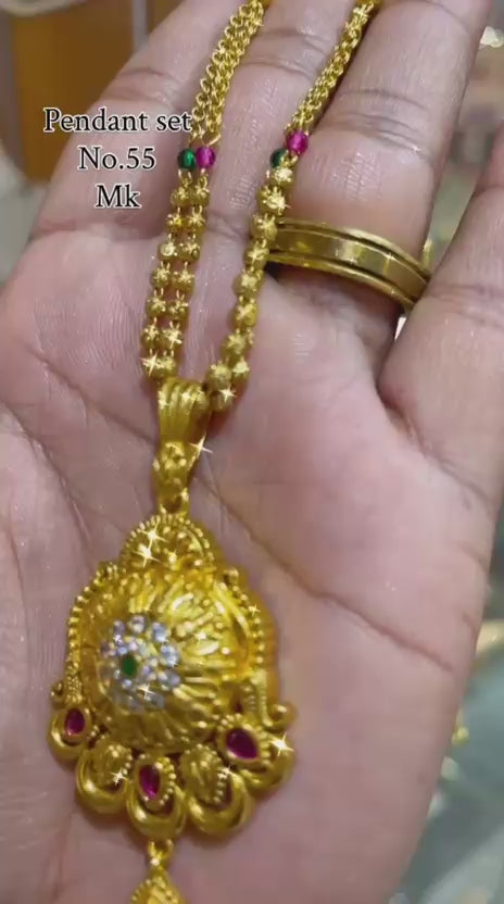 Gold Plated Pendal Set